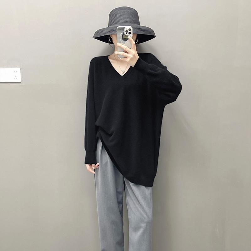 Qinghe 100% Pure Cashmere Women's Sweater - Ultra Soft Luxury Winter Pullover