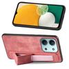 Wristband Kickstand Case For Xiaomi Poco C85 4G (171mm)/Redmi 15C 4G (Global) (171mm) Leather + TPU Phone Cover