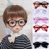 Transparent Transparent Plastic Glasses Doll Accessory Doll Mini Glasses  Children Toy