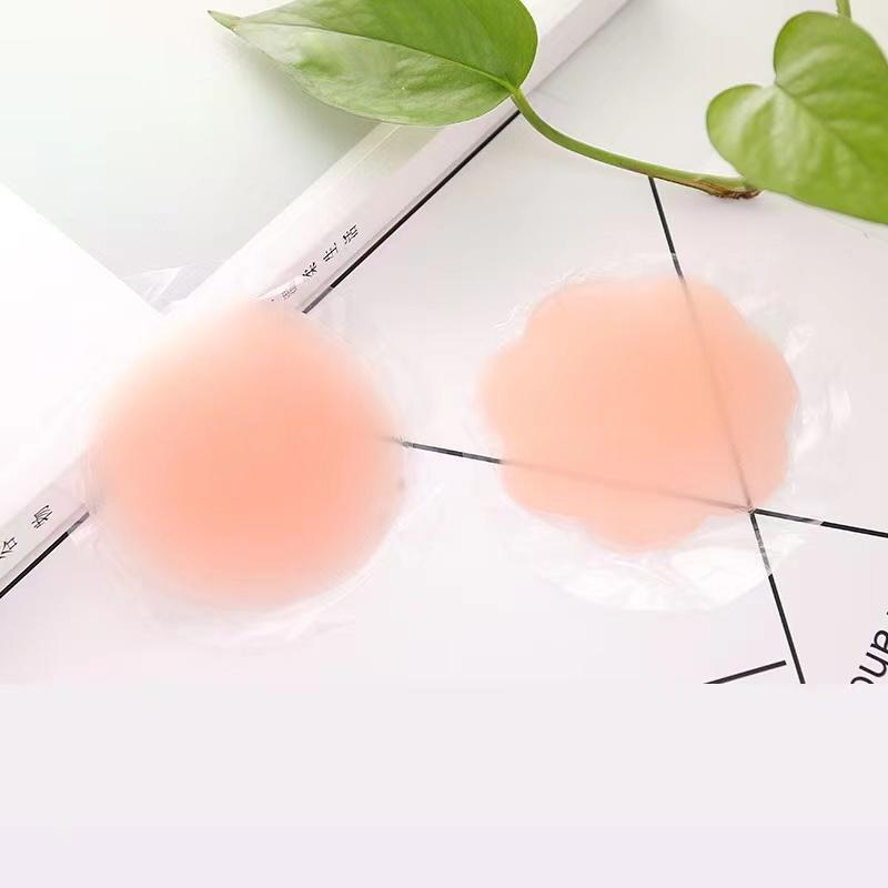 Nipple Sticker Reusable Women Breast Cover Petals Invisible Adhesive Silicone Pasties