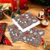 20pcs Disposable Napkins with Snowflake Pattern Print for Wedding,Parties,and Daily Use for Thanksgiving Fall Christmas Table Decoration