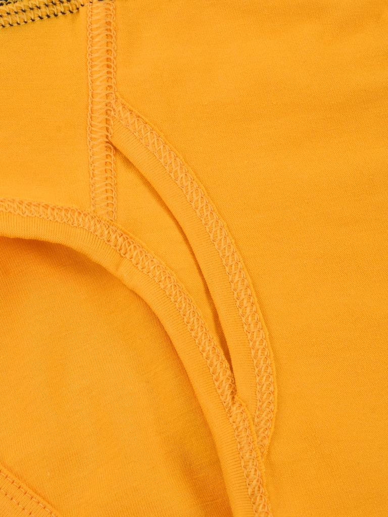 Boys' Combed Cotton Solid Color Elastic Briefs