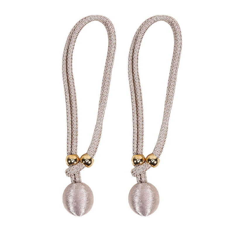 Adjustable High Quality French Ball Curtain Tiebacks Convenient Decorative Draped Curtain Fixer Holdback