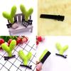 1 Set of 9 Sprout Clips Plant Hairpin Leaf Hair Clip Mushroom Hair Accessories Bean Sprout Hair Clip Mushroom Clips Mushroom Hair Clips