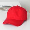 Cotton soft top baseball cap men's summer deepened top cap hat women's tide