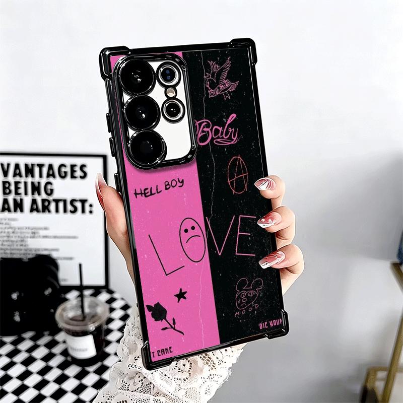 Lil Peep Hellboy Liebe Beschichtung Handyhülle Für Samsung Galaxy S24 S25 FE S26 Edge S23 Ultra S22 S21 Plus S20 Sturzfest Airbag Abdeckung
