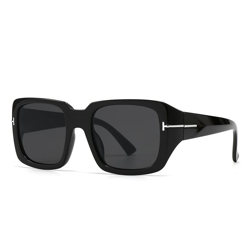 Foreign Trade Cross-Border Popular Modern Sunglasses European and American Street Photography Ins Popular Model Square Sunglasse