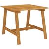 Day and Night - Day and Night Garden Dining Table Solid Acacia Wood 88x88x74 Cm