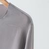 Women's Silk Long Sleeve Top - Mulberry Silk, Loose Fit, Round Neck, Spring & Autumn.