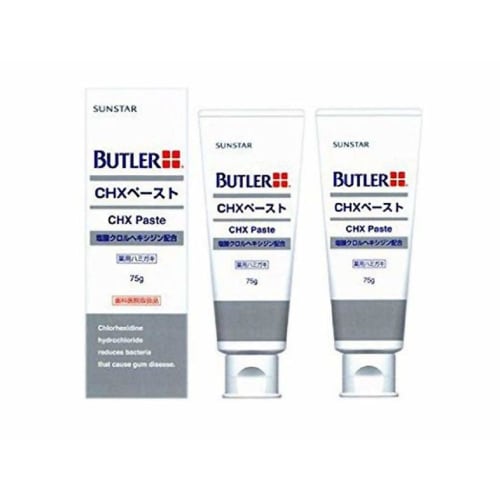 

Sunstar Butler CHX Paste 75g x 2 bottles