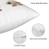 Marcel The Shell Shoes On  Square Pillowcase Cushion Cover Pillow Case Throw Pillow Cover for Home Bedroom Car