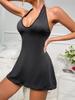 High-end Quality European and American New Sexy Lace Suspender Pure Desire Nightdress Temptation Backless Private Dress
