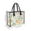 Vegetable Print Casual Tote Bag Lightweight Stylish Daily Grocery Shoulder Handbag