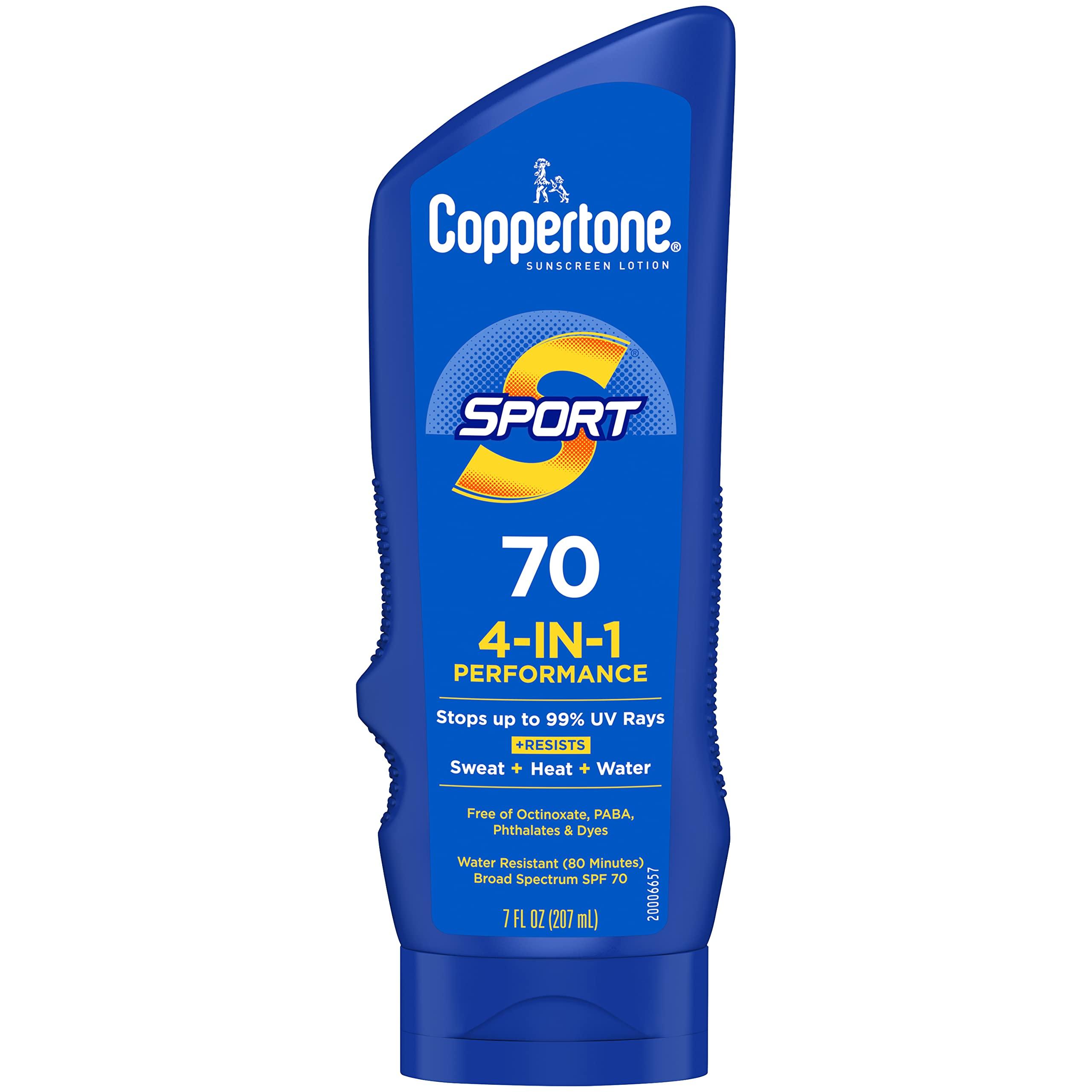

Coppertone Sport Sunscreen Lotion Broad Spectrum SPF 70 (7-fluid oz)