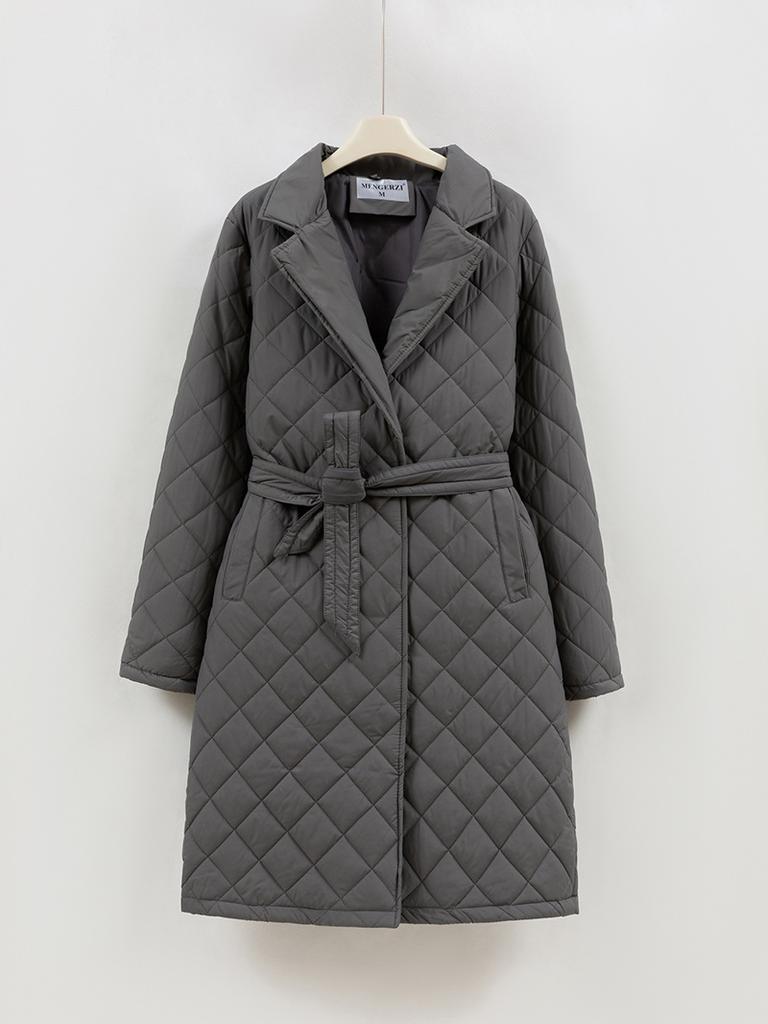 Winter Women's Coat Design, Slim Fit Cotton Jacket With Large Collar