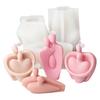 Couple Portrait Silicone Candle Mold Epoxy Resin Mould for DIY Soap Candle Making Handmade Craft Gypsum Decors
