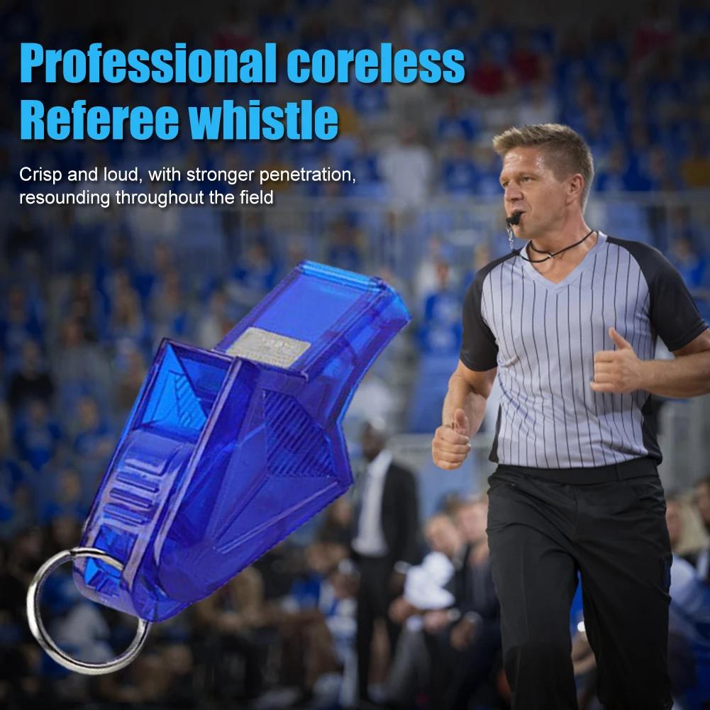 Survival Whistle Durable Professional Sport Whistle Multi-Application with Rope Mouthguard for Referee Competition Training
