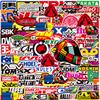 10/50/100/200 buc Autocolante Cool Mașină de Curse JDM Graffiti Impermeabile DIY Skateboard Telefon Cască Motocicletă Decal Desene Animate Jucării