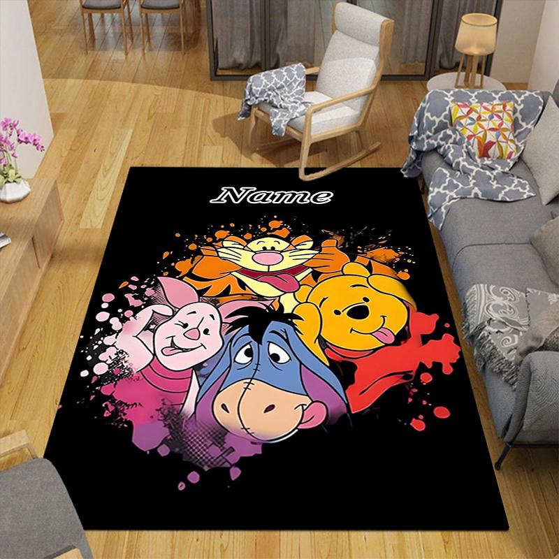 Custom 1Pc Tigger Rug Office Carpet Indoor Outdoor Entrance Doormat Nonslip Soft And Comfortable Living Room D916363