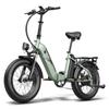 Electric Bicycle All Terrain Fafrees FF20 Polar 500W Motor 20" Fat Tire Adult Electric Bike 48V 26.8AH Shimano 7 Speed Max Load 150Kg