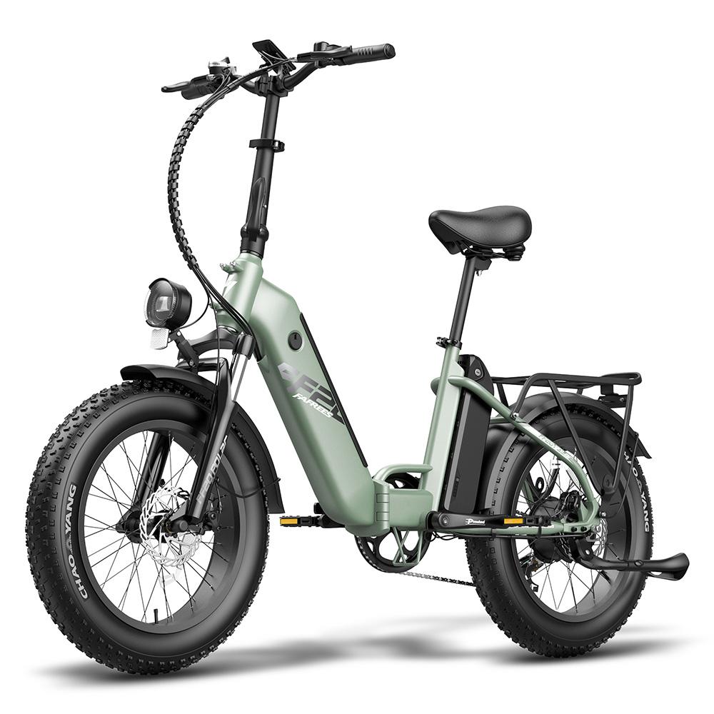 Electric Bicycle All Terrain Fafrees FF20 Polar 500W Motor 20" Fat Tire Adult Electric Bike 48V 26.8AH Shimano 7 Speed Max Load 150Kg