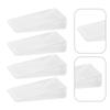 4 Stück Möbelnivellierer Tischkeile Toilettenkeile Heimwerker DIY-Bedarf Keile und Keile zum Nivellieren