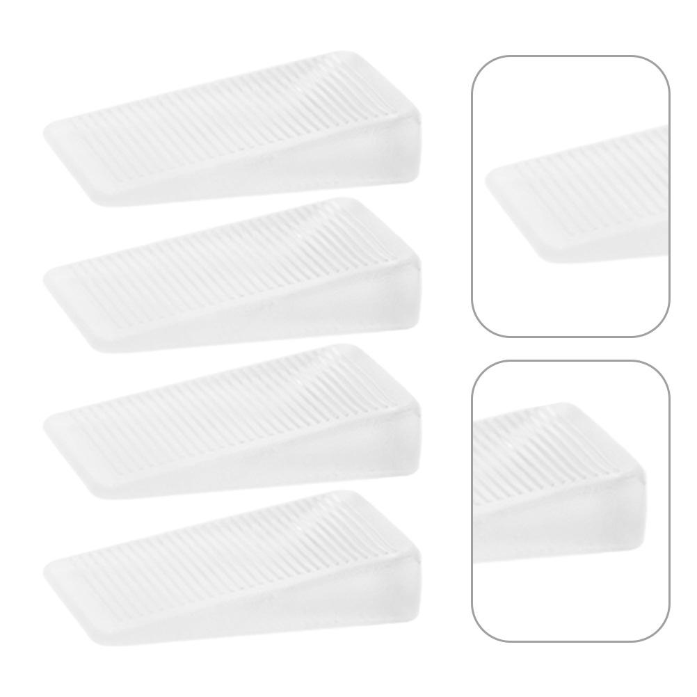 4 Stück Möbelnivellierer Tischkeile Toilettenkeile Heimwerker DIY-Bedarf Keile und Keile zum Nivellieren