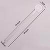 Shangqi Transparent Plastic Round-Head Stirring Sticks Set