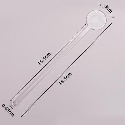 Ensemble de bâtonnets mélangeurs ronds en plastique transparent Shangqi