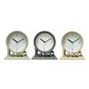Stylish Quiet Movement Desktop Clock Love Letter Mantels Clock Decoration for Living Room Bedroom or Office Enhancing