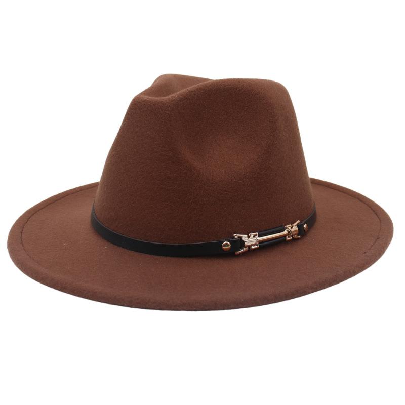 New Top Hat British Style Cashmere Fashion Jazz Hat Versatile With Felt Hat Wholesale Hat