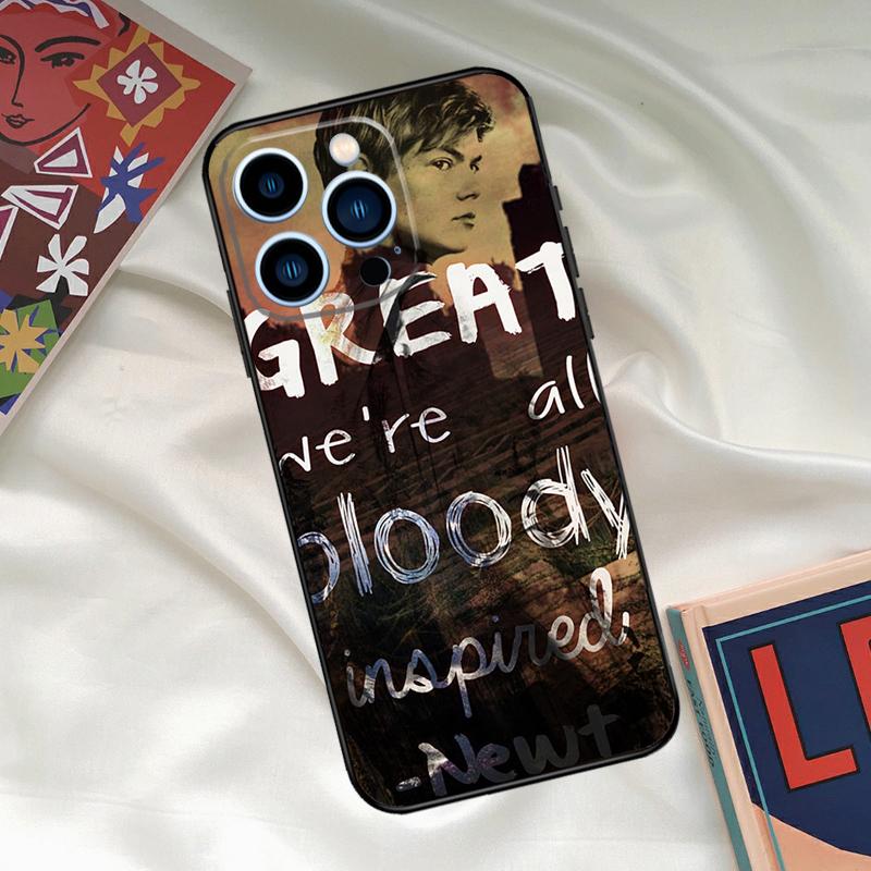 The Maze Runner Newt Phone Case For iPhone 15 14 12 11 13 16 17 Pro Max 15 16 Plus 13 Mini 16e 17 Air Funda Cover