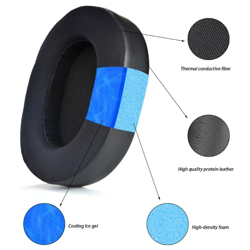 Replacement Ear pads Ear Cover for BlackShark V2 Pro 2023 Headset Ear Pads Earcups for Better Sound Quality Earmuff
