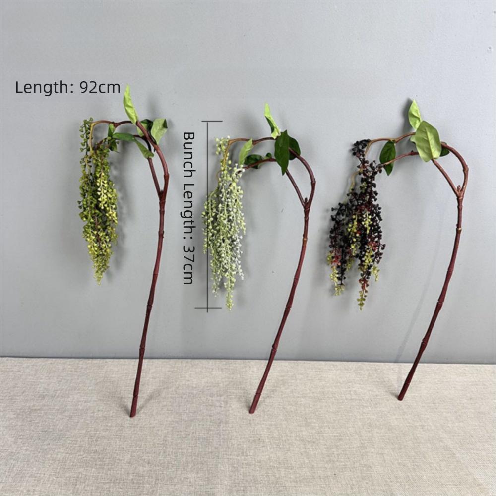 Floral Display Artificial Hanging Plant Soft Rubber Fake String Greenery Plant Home Decor