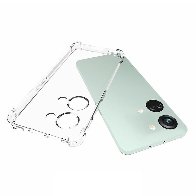 For OnePlus Nord 3 5G/Ace 2V Drop-proof Four Corner Airbag Corner TPU Cover Anti-Slip Transparent Cell Phone Case