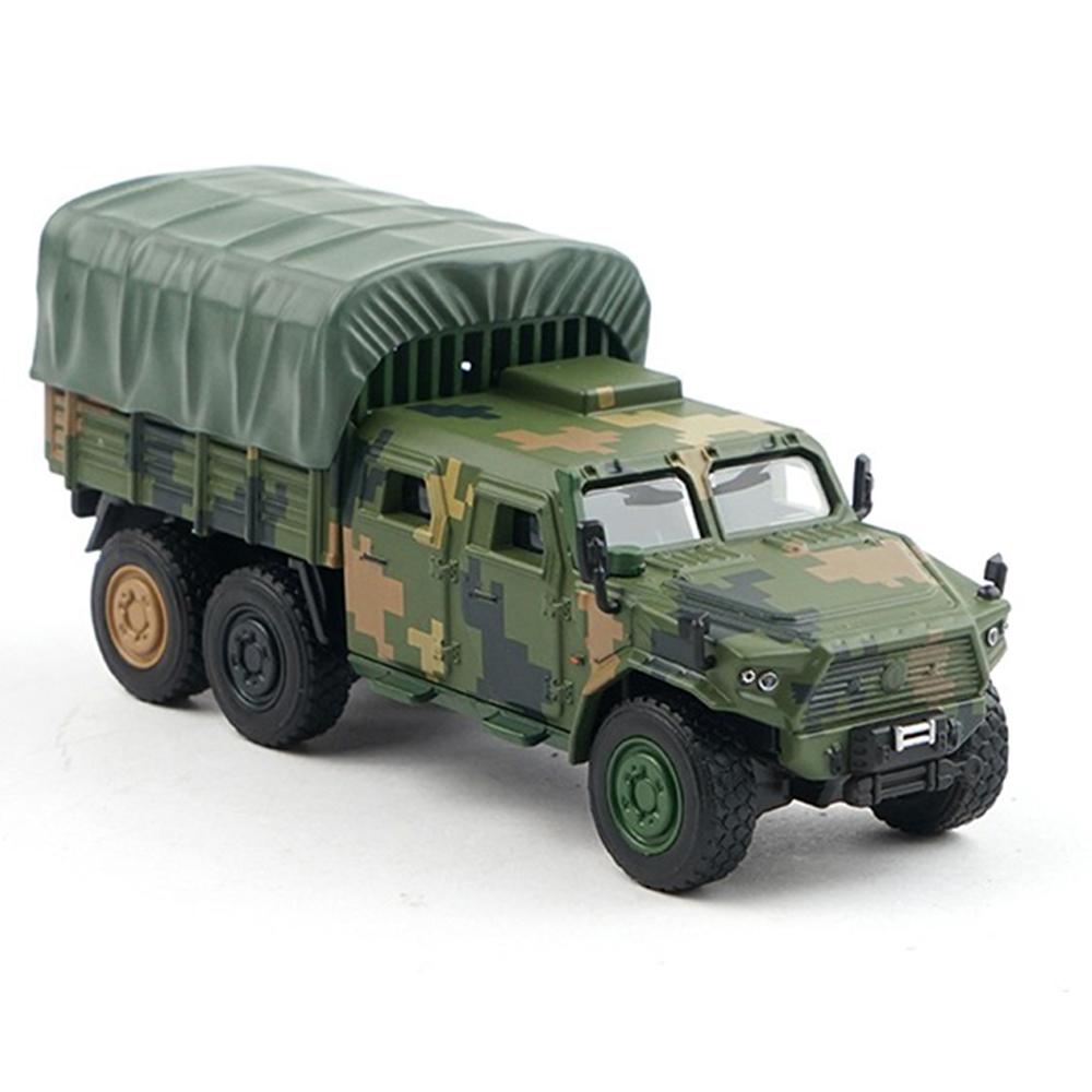 Xcartoys1/64 Dongfeng Off-road Jeep Information Combat Vehicle Ornaments Mengshi Gen.3 Wheeled Transport Armored Assault Vehicle