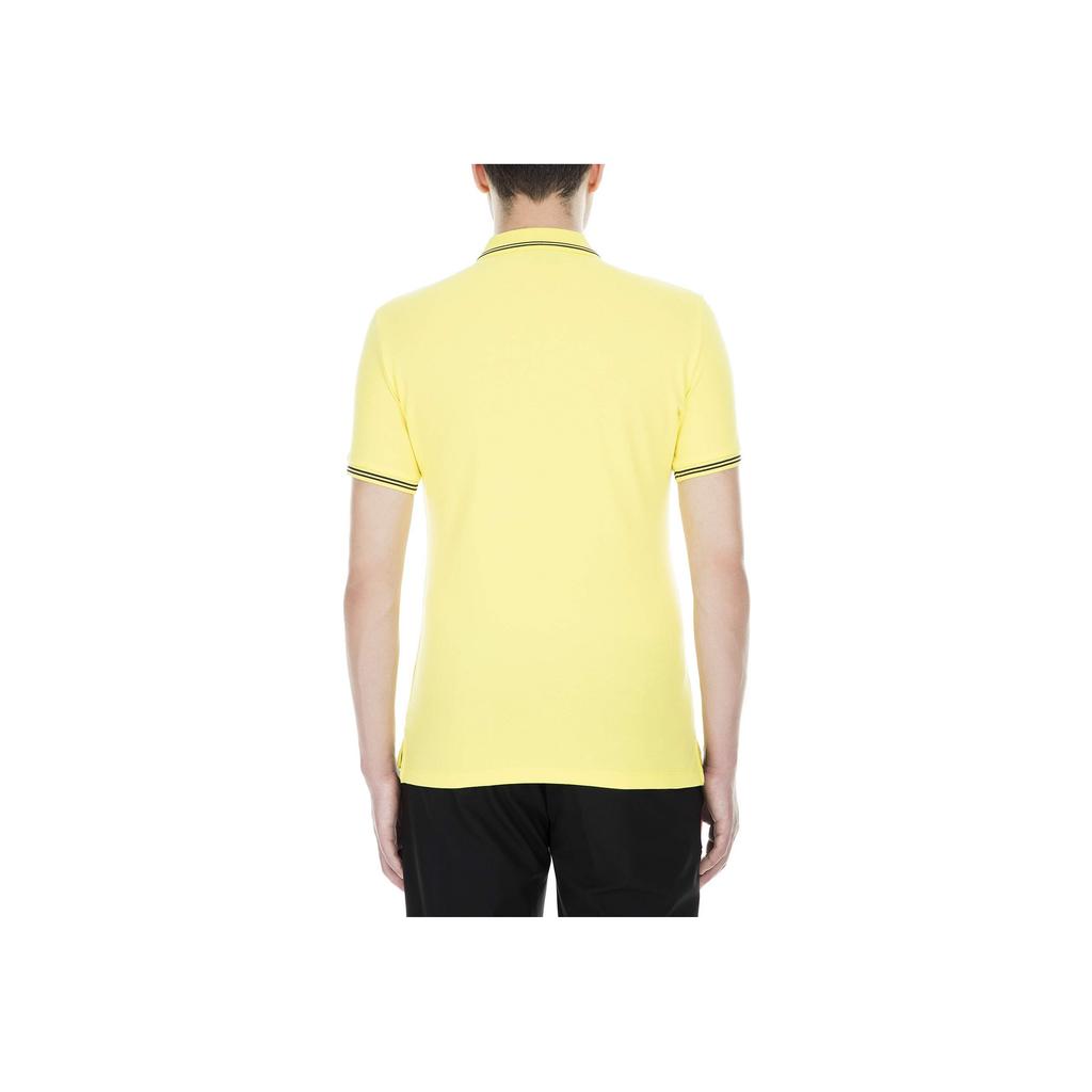 Emporio Armani Striped Trim Pullover Short Sleeve Polo Shirt Men tops 8N1F30-1JPTZ-0254