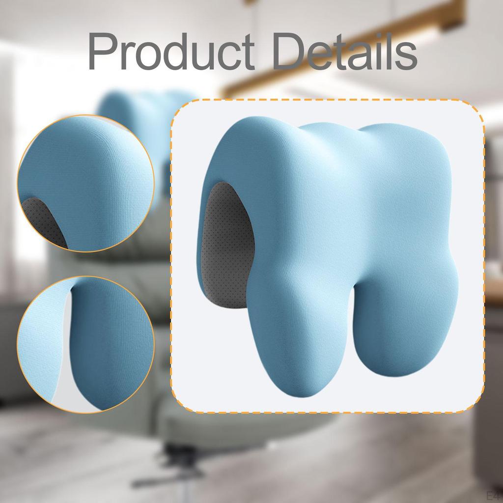 Ergonomic Office Chair Headrest Pillow 26x18x27cm Lightweight Accessories Versatile