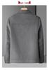 Premium Wool Tweed Coat for Middle-aged and Elderly Men - Warm, Large Size, Lapel Jacket for Winter