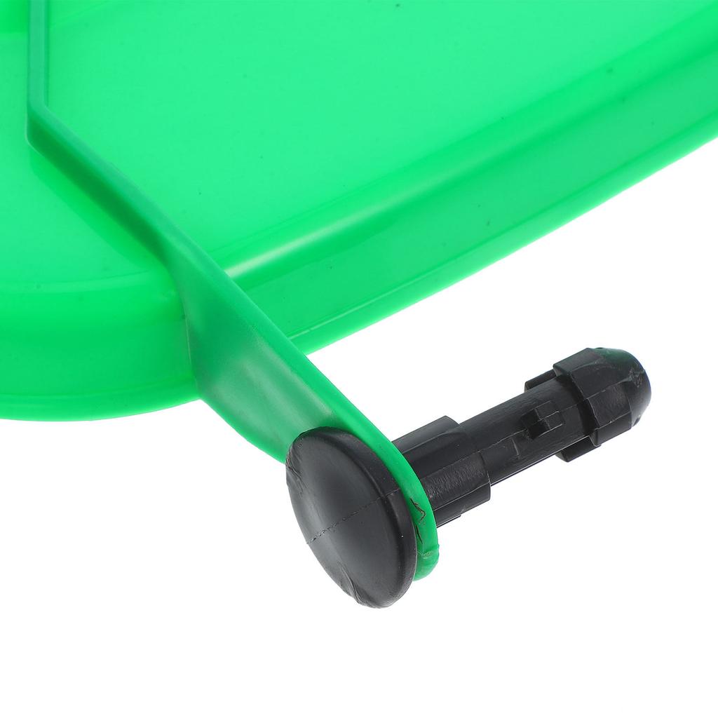 Plastic Trash Can Lid Thickened Cover for Large Outdoor Garbage Bucket Sealed Replacement Accessory for Public Waste Bins