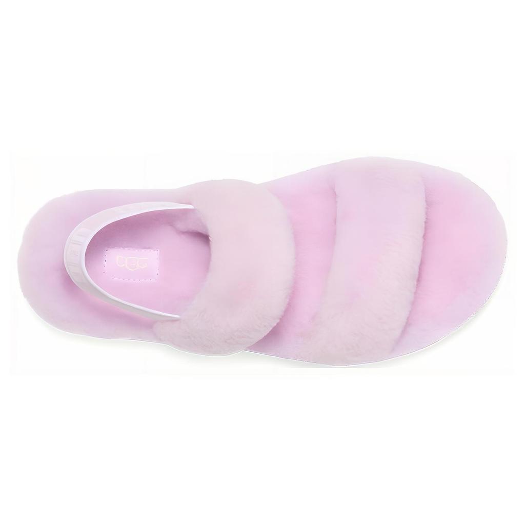 New UGG Oh Yeah Furry Slippers Women's Lavender Dusty Purple 1107953-LRFG