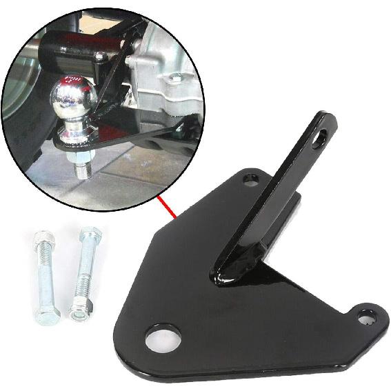 for Honda for 250 1997-2009 2011-2014 2016-2017 1997-2017 TRX ATV Ball Hitch Powder Coated Finish with Hardware