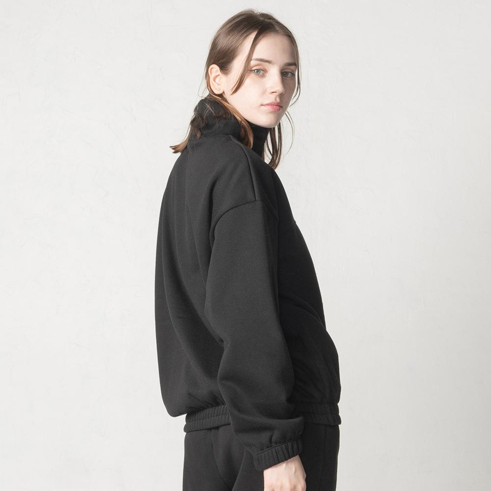DURAN Sable Warm Brushed High-Neck Sweatshirt Dtf3W-4132 2 Colors