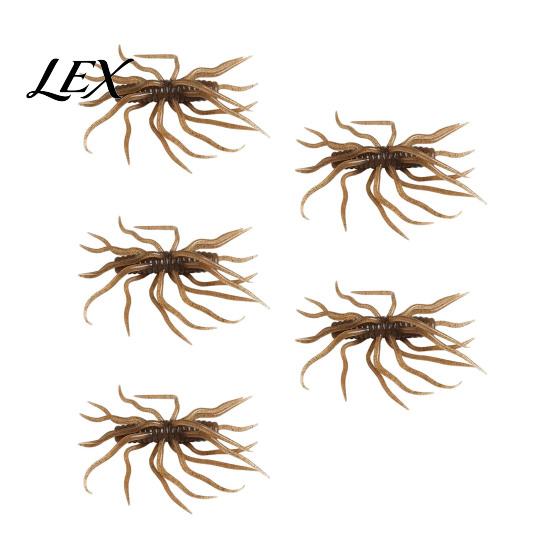 Natural Movement Fishing Lure 1/3/5Pcs 9.5cm/9g Floating Soft with Multi-Tentacles, Realistic Topwater Simulation Bait Bionic Bait, Artificial