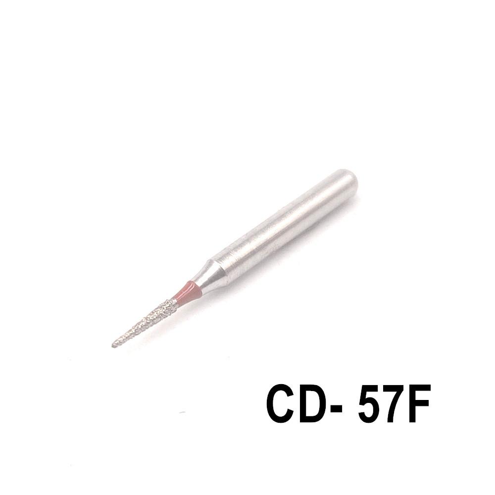 Lot de 6 fraises diamantées pour traitement orthodontique dentaire, réduction de l'émail interproximal, fraises dentaires, fraises à polir