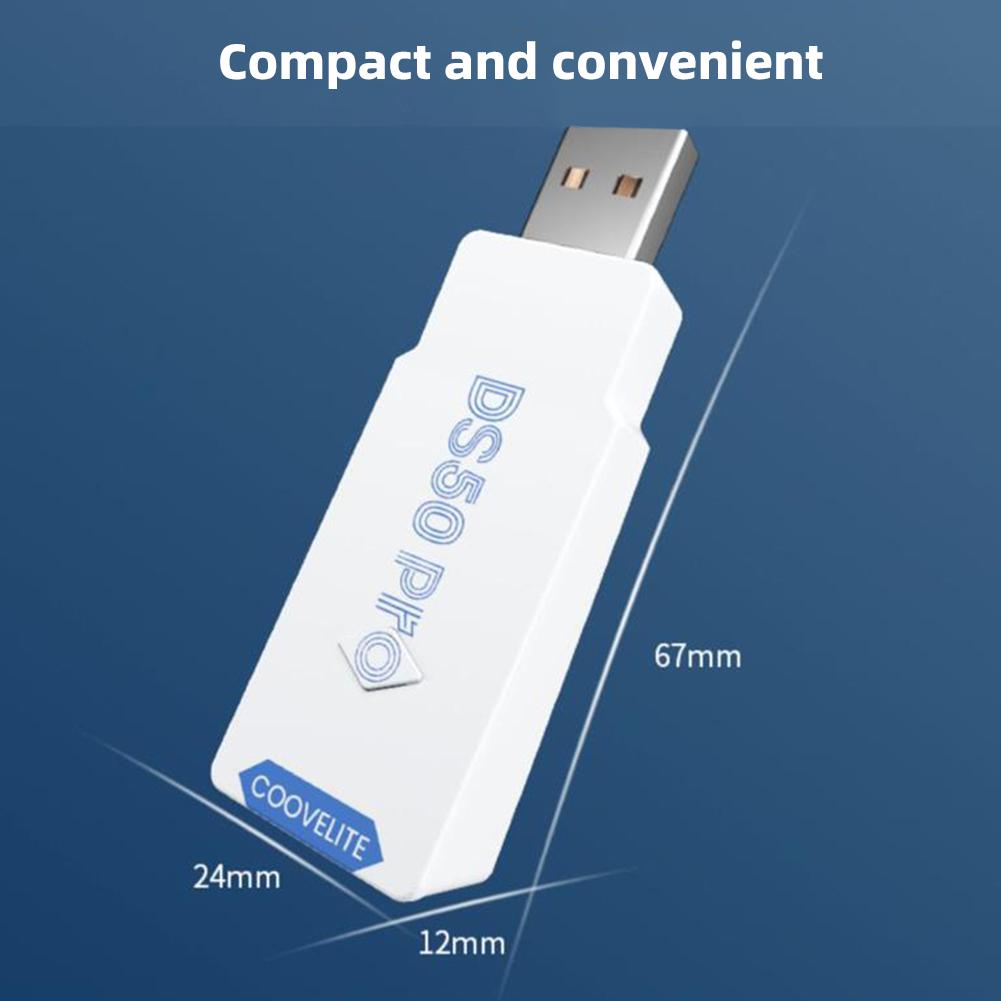 DS50 Pro Gamepad Converter for PS5 PS4 Xbox Elite Pro Controllers USB Receiver Bluetooth Controller Wireless Adapter for Switch