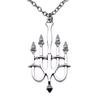 Travel Eiffel Tower Pendant Necklace Nautical Sailor Ocean Theme Jewelry 45cm or 70cm long chain