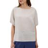 Women's European & American Style Summer Linen Lantern Sleeve Top