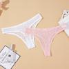 Sexiga spetsunderbyxor låg midja G-string dam ihåliga stringtrosor andningsbara stringtrosor underkläder kvinnor sexiga underbyxor