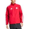 FC Bayern Munich Home Anthem Striped Stand Collar Zip Long Sleeve Jacket Men Jackets KV6732